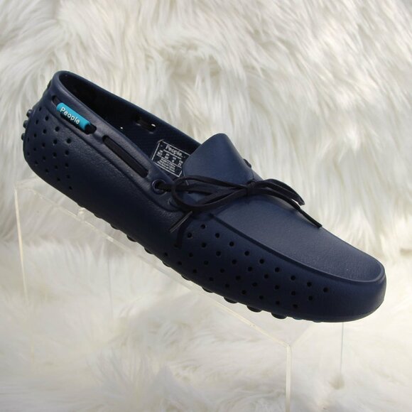 People Footwear Blue Boat Loafers Slip On Shoes Men's Size 7 - Picture 1 of 11